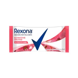 REXONA JABON DE TOCADOR 120g x 3 NUTRITIVE ORCHID